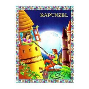 Povesti clasice de colorat - Rapunzel imagine