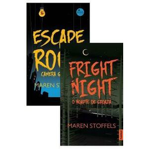 Pachet 2 carti: Escape Room + Fright Night - Maren Stoffels imagine