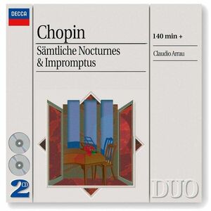 Chopin: Nocturnes and Impromptus | Frederic Chopin, Claudio Arrau imagine