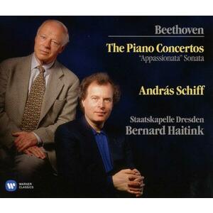 Beethoven: The 5 Piano Concertos, Appassionata Sonata | Andras Schiff, Bernard Haitink, Staatskapelle Dresden imagine