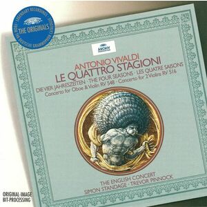 Vivaldi: Le Quattro Stagioni / Concerto for Oboe & Violin RV 548 / Concerto for 2 Violins RV 516 | Trevor Pinnock, Simon Standage, The English Concert imagine