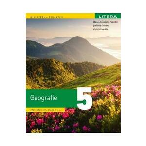 Geografie - Clasa 5 - Manual - Diana-Alexandra Popovici, Stefania Omrani, Violeta Dascalu imagine