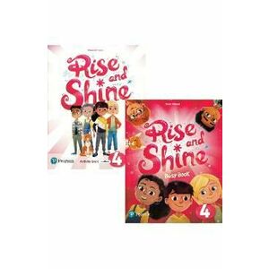 Set: Rise and Shine Level 4. Activity Book and eBook + Busy Book - Helen Dineen imagine