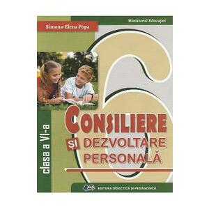 Consiliere si dezvoltare personala - Clasa 6 - Manual - Simona-Elena Popa imagine