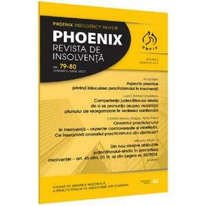 Phoenix. Revista de insolventa. Nr.79-80 Ianuarie-Iunie 2022 imagine