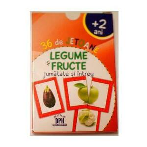 36 de jetoane - Legume si fructe (2 ani+) imagine