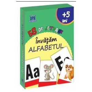 56 de jetoane: invatam alfabetul (5 Ani+) imagine