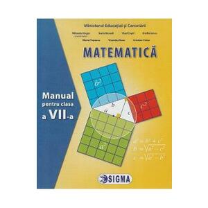 Matematica - Clasa 7 - Manual - Mihaela Singer imagine