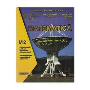 Matematica M2 - Clasa 11 - Manual - Gabriela Streinu-Cercel, Gabriela Constantinescu, Gabriela Oprea, Gheorghe Stoianovici, Costel Chites imagine