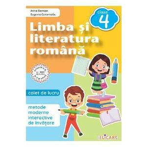 Limba si literatura romana - Clasa 4 - Caiet de lucru - Arina Damian, Eugenia Caramalau imagine