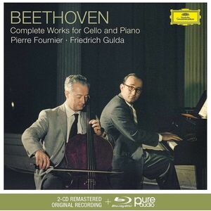 Beethoven: Complete Works for Cello and Piano(CD2+Blu-Ray Audio) | Pierre Fournier, Friedrich Gulda imagine