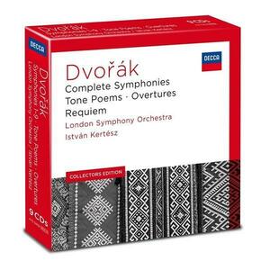Dvorak: Complete Symphonies, Tone Poems, Overtures, Requiem (Collectors Edition) | Antonin Dvorak, London Symphony Orchestra, Istvan Kertesz imagine