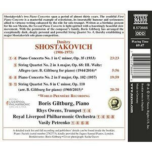 Piano Concertos Nos. 1 And 2 | BorisGiltburg, Dmitri Shostakovich imagine