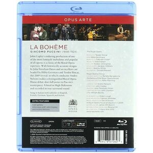 La Boheme, by Giacomo Puccini Blu Ray Disc | Giacomo Puccini, Andris Nelsons, Teodor Ilincai, John Copley imagine