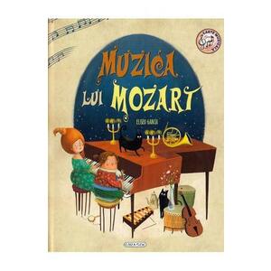 Muzica lui Mozart - carte muzicală imagine