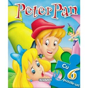 Peter Pan. Carte cu puzzle imagine