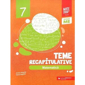 Matematica - Clasa 7 - Teme recapitulative imagine