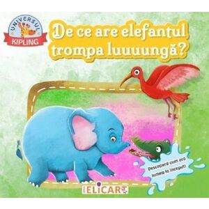 De ce are elefantul trompa luuuunga? Descopera cum era lumea la inceput imagine