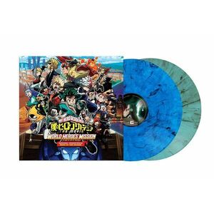 My Hero Academia: World Heroes' Mission - Soundtrack (Blue/Electric Smoke Vinyl) | Yuki Hayashi imagine