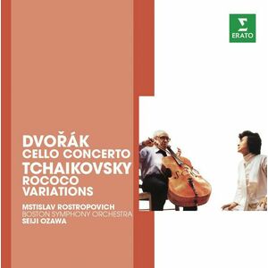 Dvorak: Cello Concerto / Tchaikovsky: Rococo Variations | Mstislav Rostropovich, Boston Symphony Orchestra, Seiji Ozawa imagine