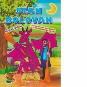 Stan bolovan - Carte de colorat cu poveste imagine