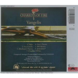 Chariots of Fire: Academy Award, Best Original Score 1981 | Vangelis imagine