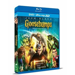 Iti facem parul maciuca! 3D (Blu Ray Disc) + DVD / Goosebumps | Rob Letterman imagine