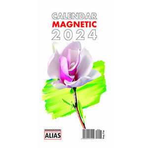 Calendar magnetic 2024 Flori imagine