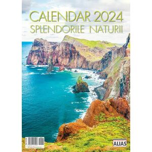Calendar de perete 2024, 12+1 file Splendorile naturii imagine