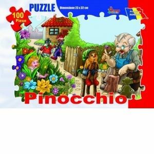 Puzzle 100 piese - Pinocchio imagine