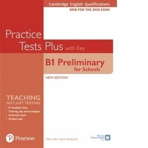 PET Practice Tests Plus Cambridge English Qualifications: B1 Preliminary for Schools Practice Tests Plus Student's Book with key imagine