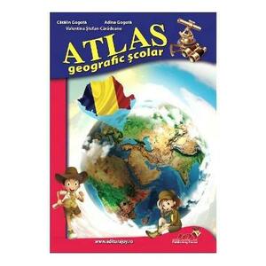 Atlas geografic scolar - Catalin Gogota, Adina Gogota, Valentina Stefan-Caradeanu imagine