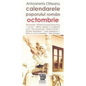 Calendarele poporului roman - Octombrie - Antoaneta Olteanu L3 imagine