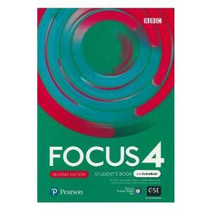 Focus 4 2nd Edition Student's Book + Active Book - Sue Kay, Vaughan Jones, Daniel Brayshaw, Bartosz Michalowski, Beata Trapnell, Dean Russell imagine