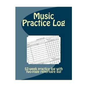 Music Practice Log - John Chamley imagine