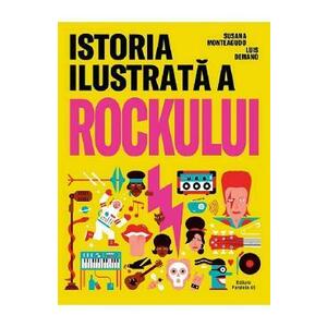 Istoria ilustrata a rockului - Susana Monteagudo, Luis Demano imagine
