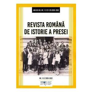 Revista Romana de Istorie a Presei. Anii XIV-XVI, Nr.1-3 (21-23) 2020-2022 imagine