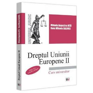 Dreptul Uniunii Europene II. Curs universitar Ed.2 - Mihaela Augustina Nita, Oana Mihaela Salomia imagine