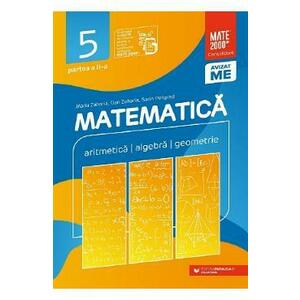 Matematica - Clasa 5 Partea 2 - Consolidare - Maria Zaharia, Dan Zaharia, Sorin Peligrad imagine
