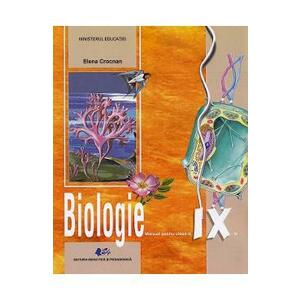 Biologie - Clasa 9 - Manual - Elena Crocnan imagine