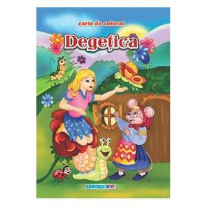Degetica - Carte de colorat imagine