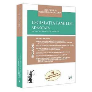 Legislatia familiei adnotata Ed.2 - Bogdan Dumitru Moloman imagine