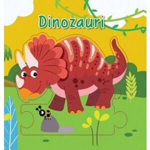 Dinozauri. Carte puzzle imagine
