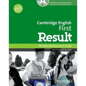 Cambridge English: First Result Workbook Resource Pack without Key imagine