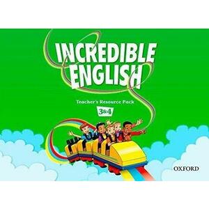 Incredible English 3 & 4 Teacher's Resource Pack- REDUCERE 50% imagine