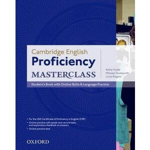 Cambridge English: Proficiency (CPE) Masterclass SB with Online Skills and Language Practice Pack imagine