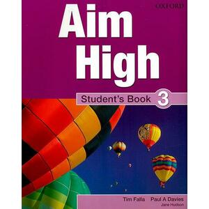 Aim High 3 Student's Book imagine