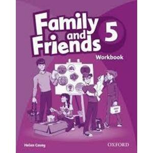 Family and Friends 5 Workbook imagine