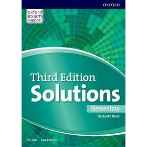Solutions 3E Elementary Student's Book and Online Practice Pack imagine