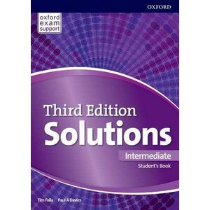 Solutions 3E Intermediate Student's Book imagine